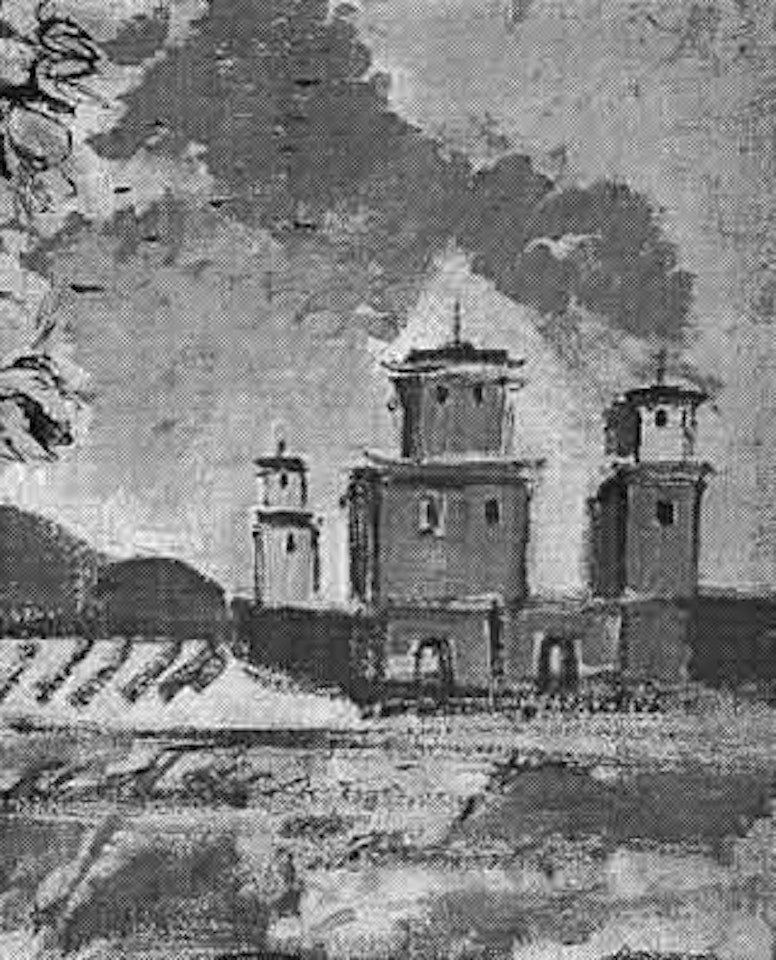 Landscape by Filippo de Pisis