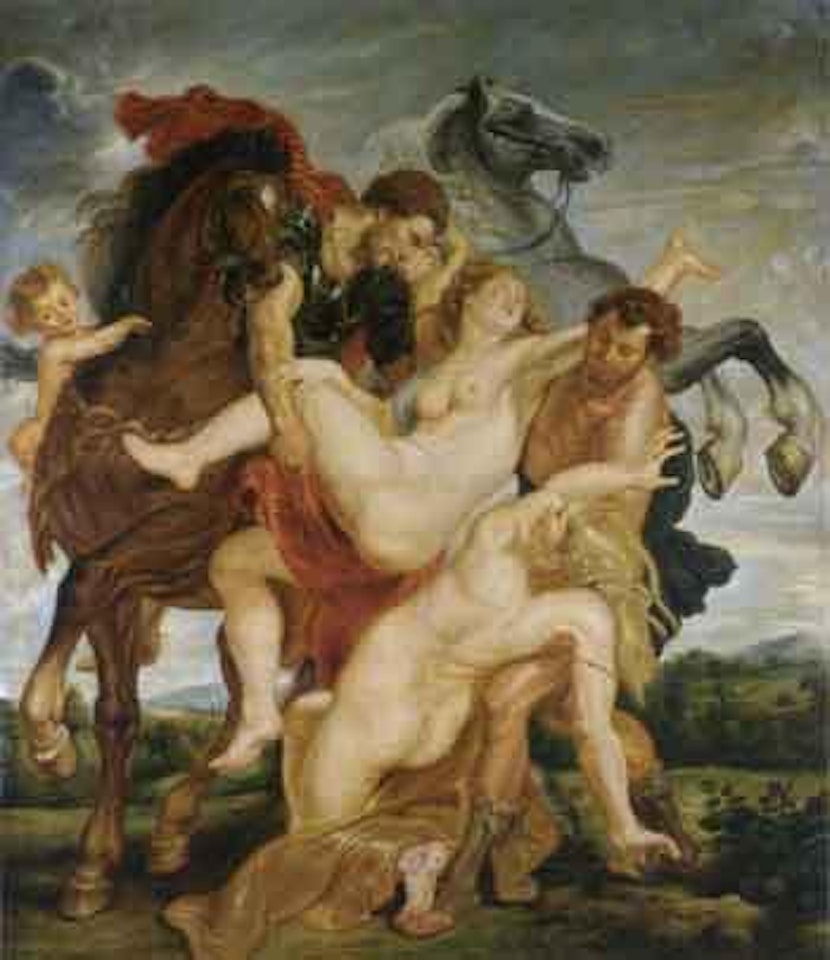 Rape of the Sabine women by Peter Paul Rubens