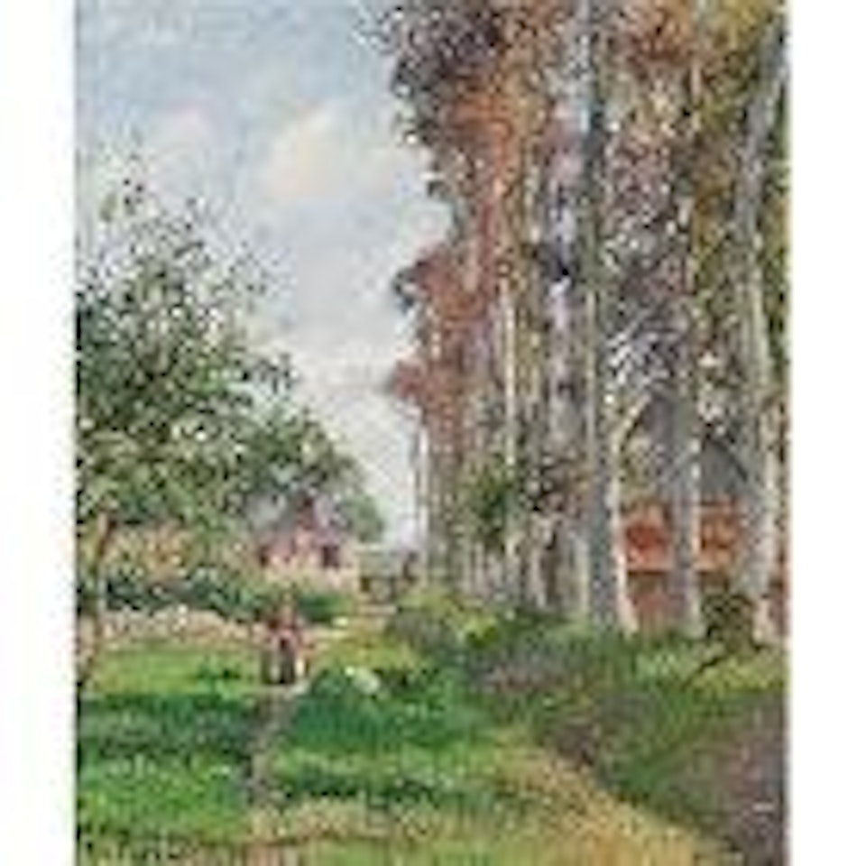 Verger du manoir d'Ango by Camille Pissarro
