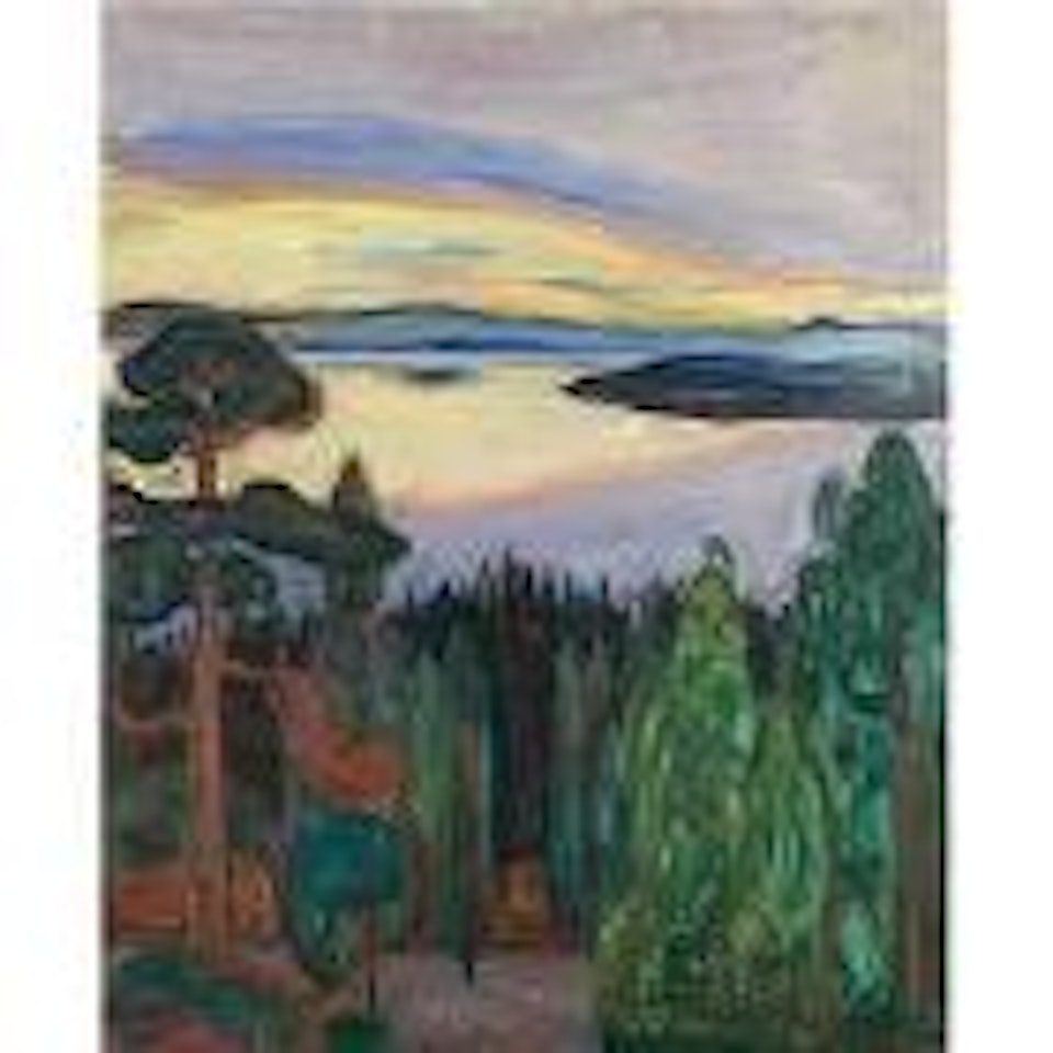 View from Nordstrand by Edvard Munch