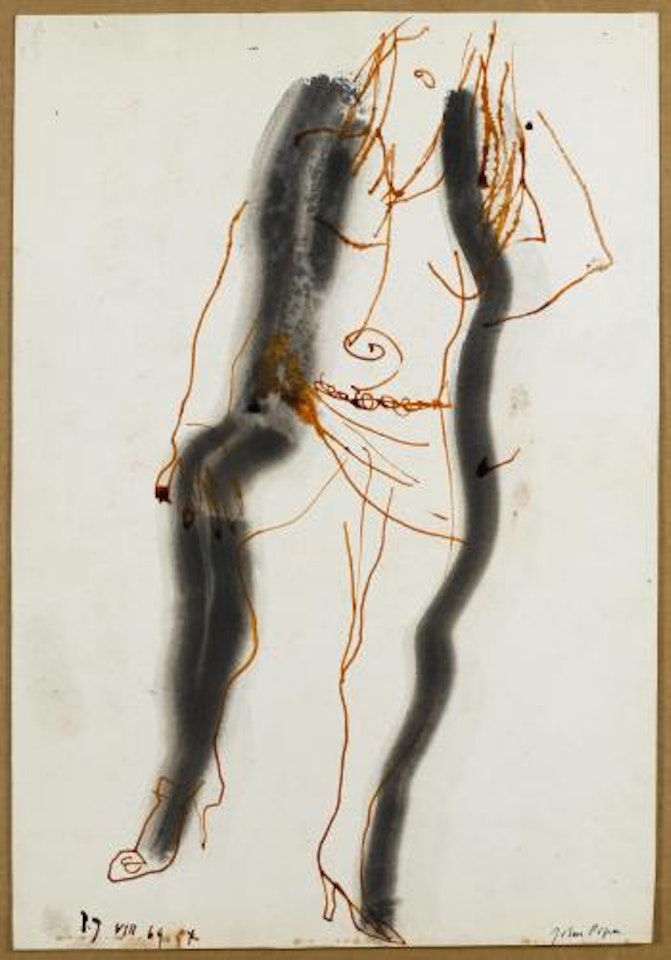 Female figure by John Piper