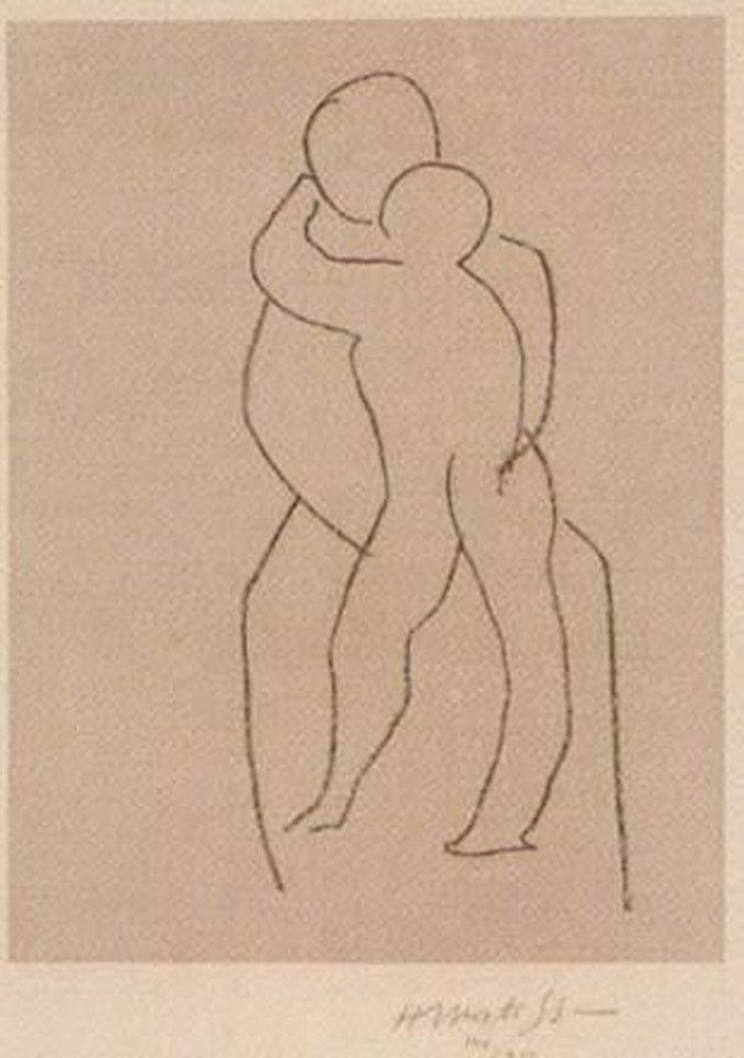 Vierge a l'enfant debout by Henri Matisse