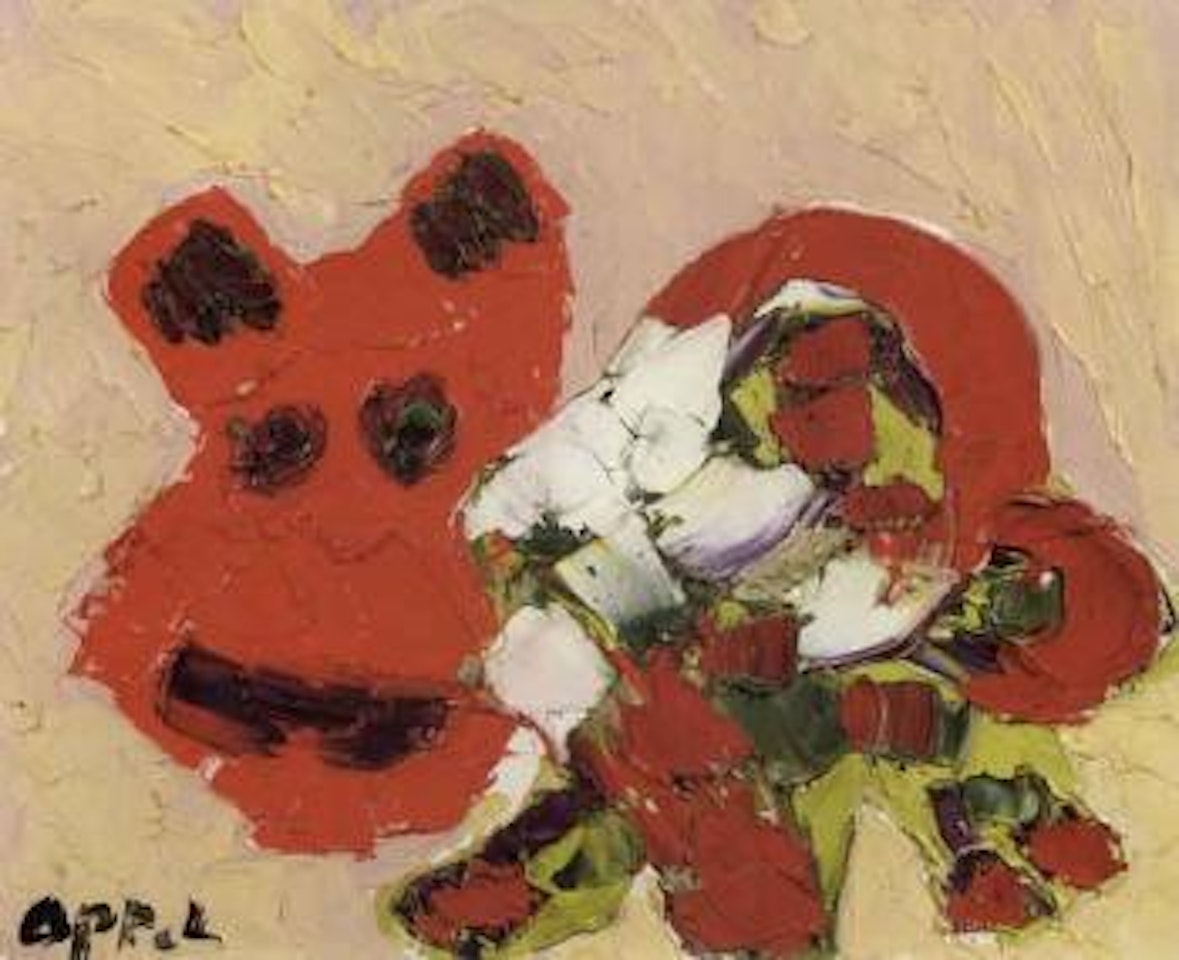 Wandelend dier - Walking beast by Karel Appel