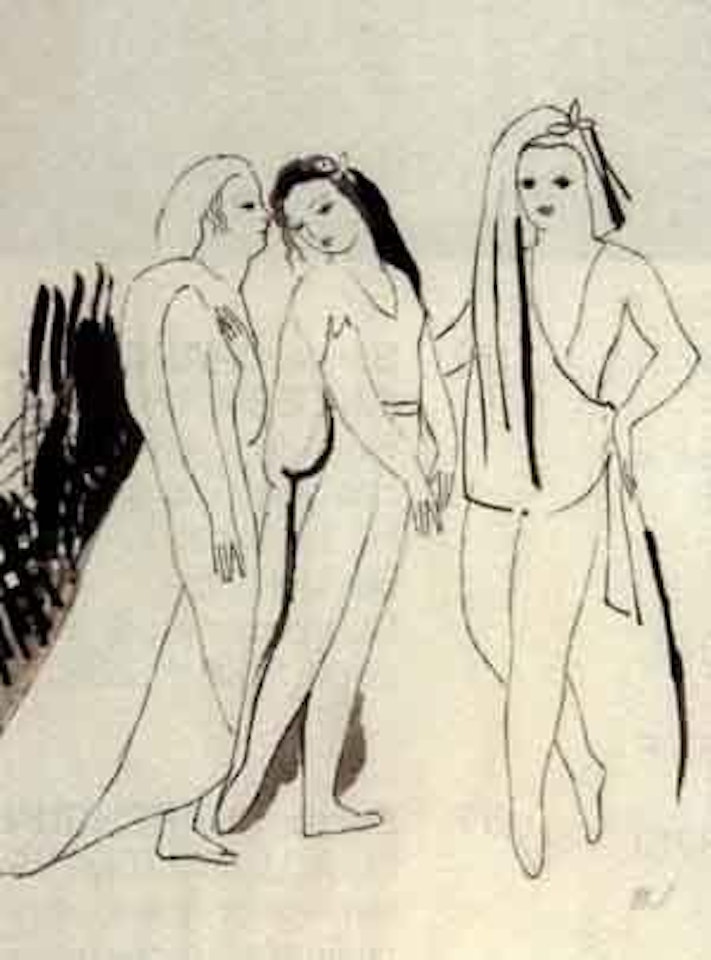 Les Trois Graces by Marie Laurencin
