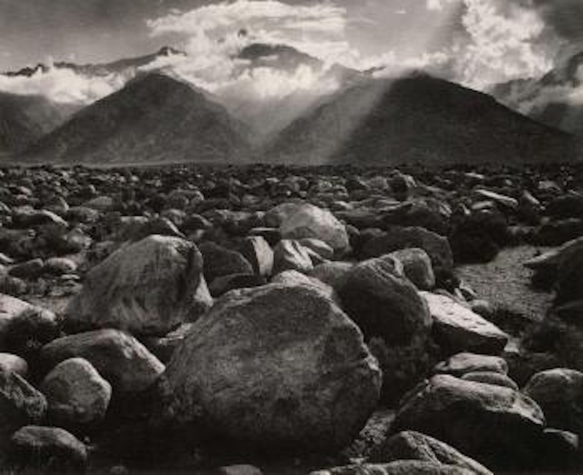 Mount Williamson, Sierra Nevada from Manzanar by Ansel Adams