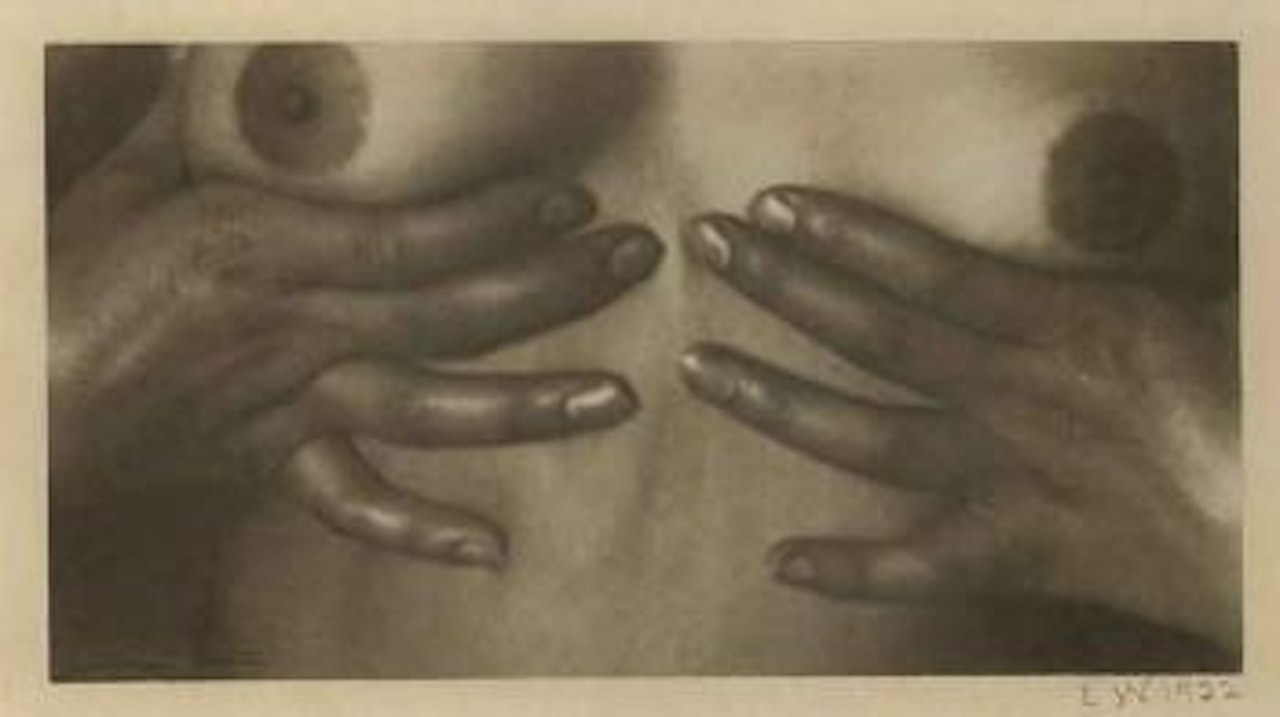 Study of a nude by Edward Weston