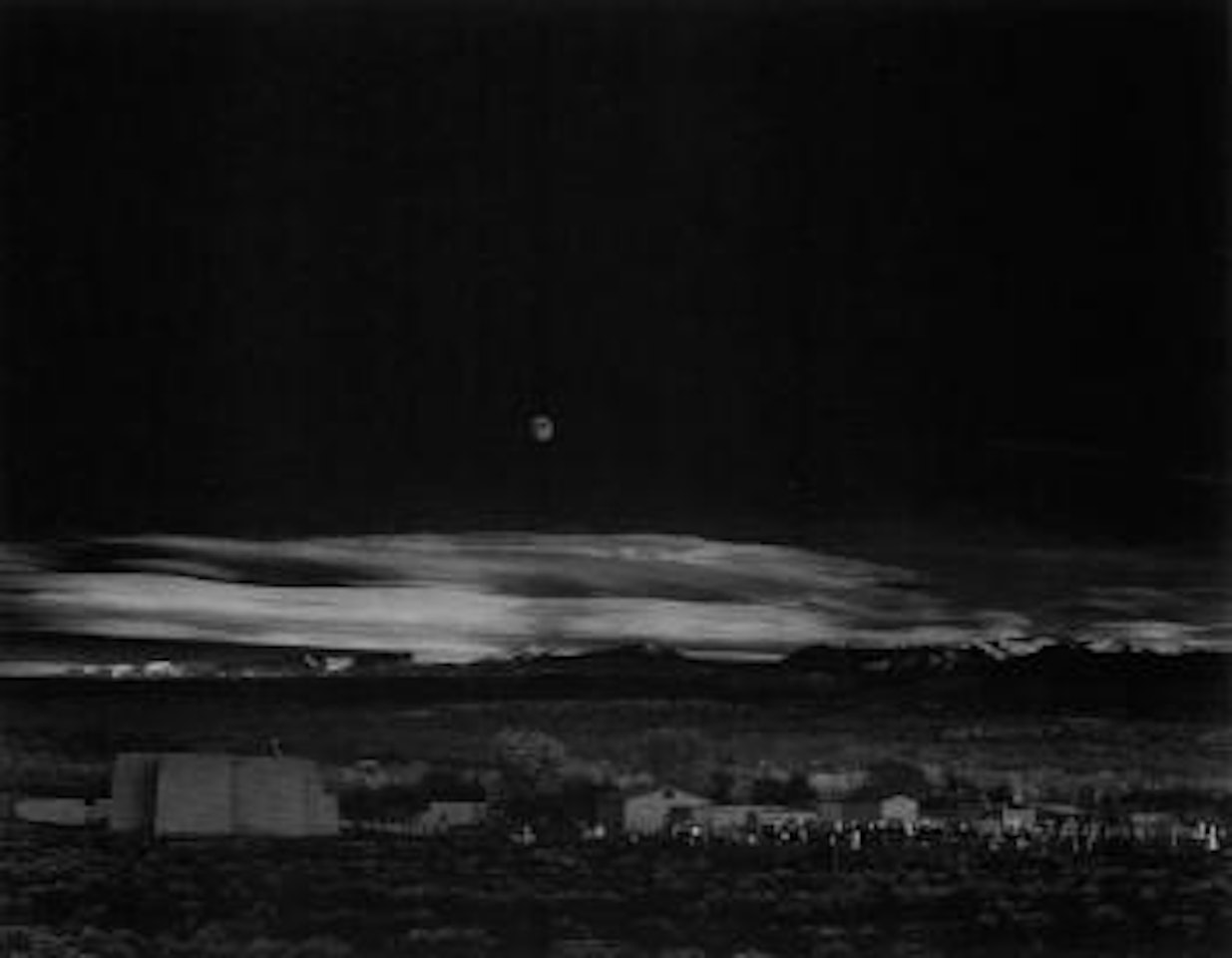 Moonrise, Hernandez, New Mexico by Ansel Adams