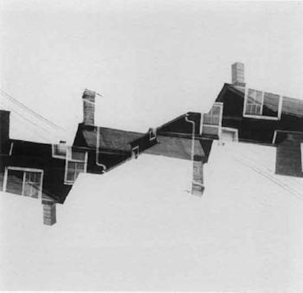 Chicago, multiple exposure houses by Harry Callahan
