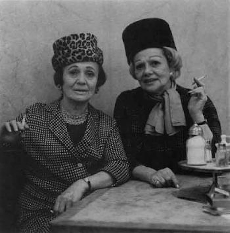 Two ladies at the automat, NYC by Diane Arbus by Neil Selkirk