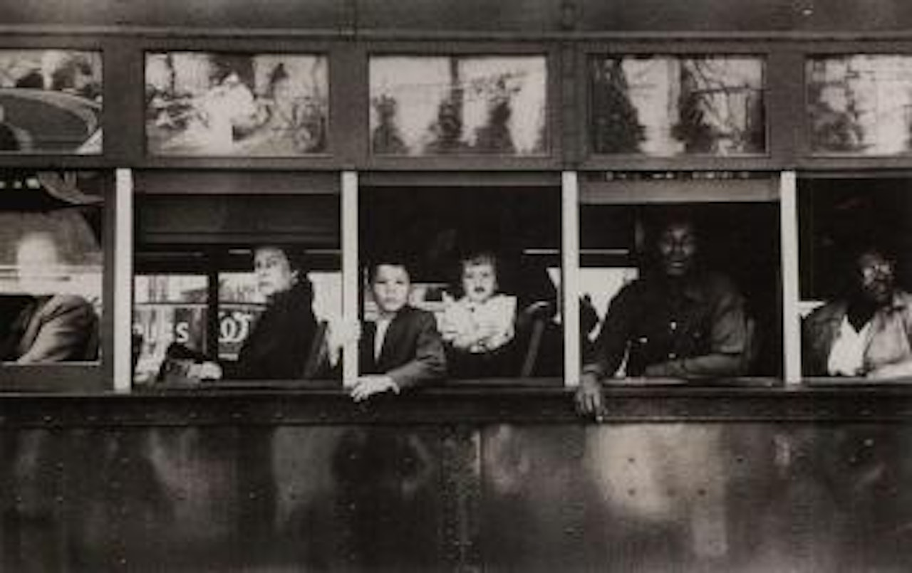 New Orleans, trolley by Robert Frank