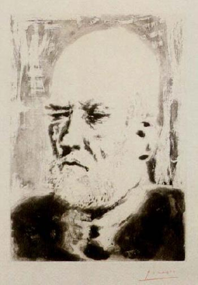 Portrait de Vollard II by Pablo Picasso