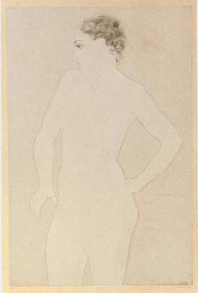 Nu debout by Leonard Tsuguharu Foujita