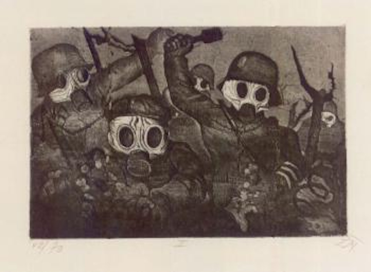 Der Krieg, Karl Nierendorf, Berlin by Otto Dix