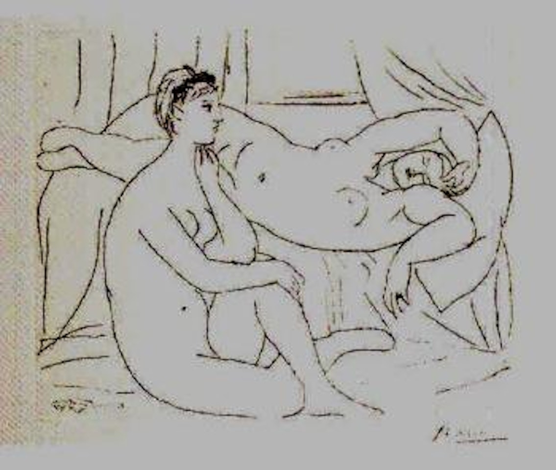 Femmes se reposant by Pablo Picasso