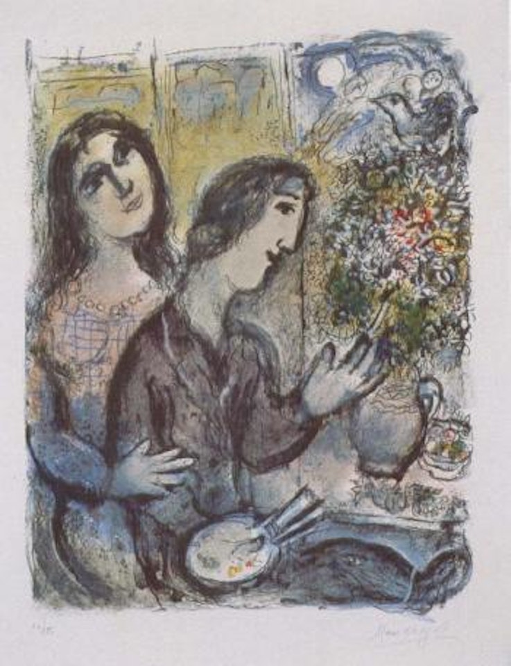 La femme du peintre by Marc Chagall