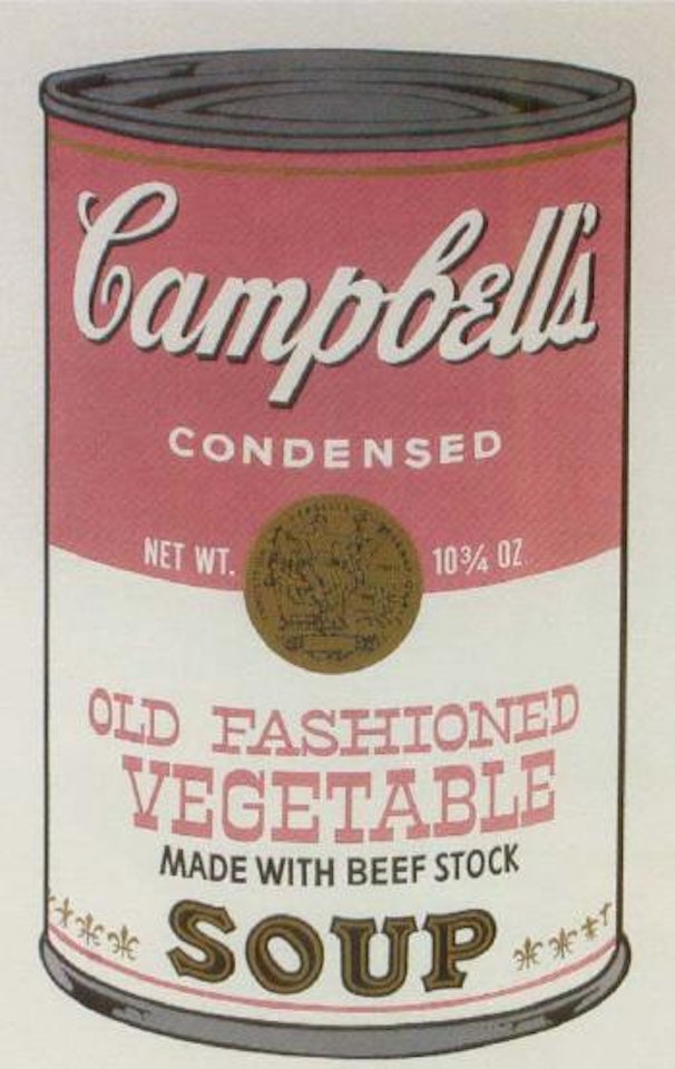 Campbell's Soup II, Old Fashioned Vegetable by Andy Warhol