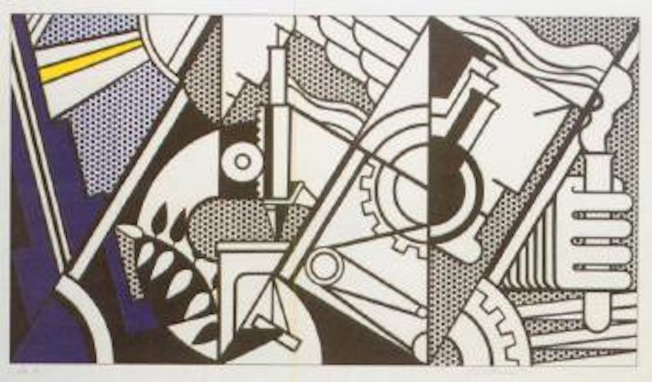 Peace through chemistry IV by Roy Lichtenstein