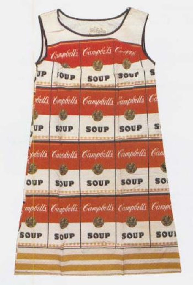 The souper dress by Andy Warhol
