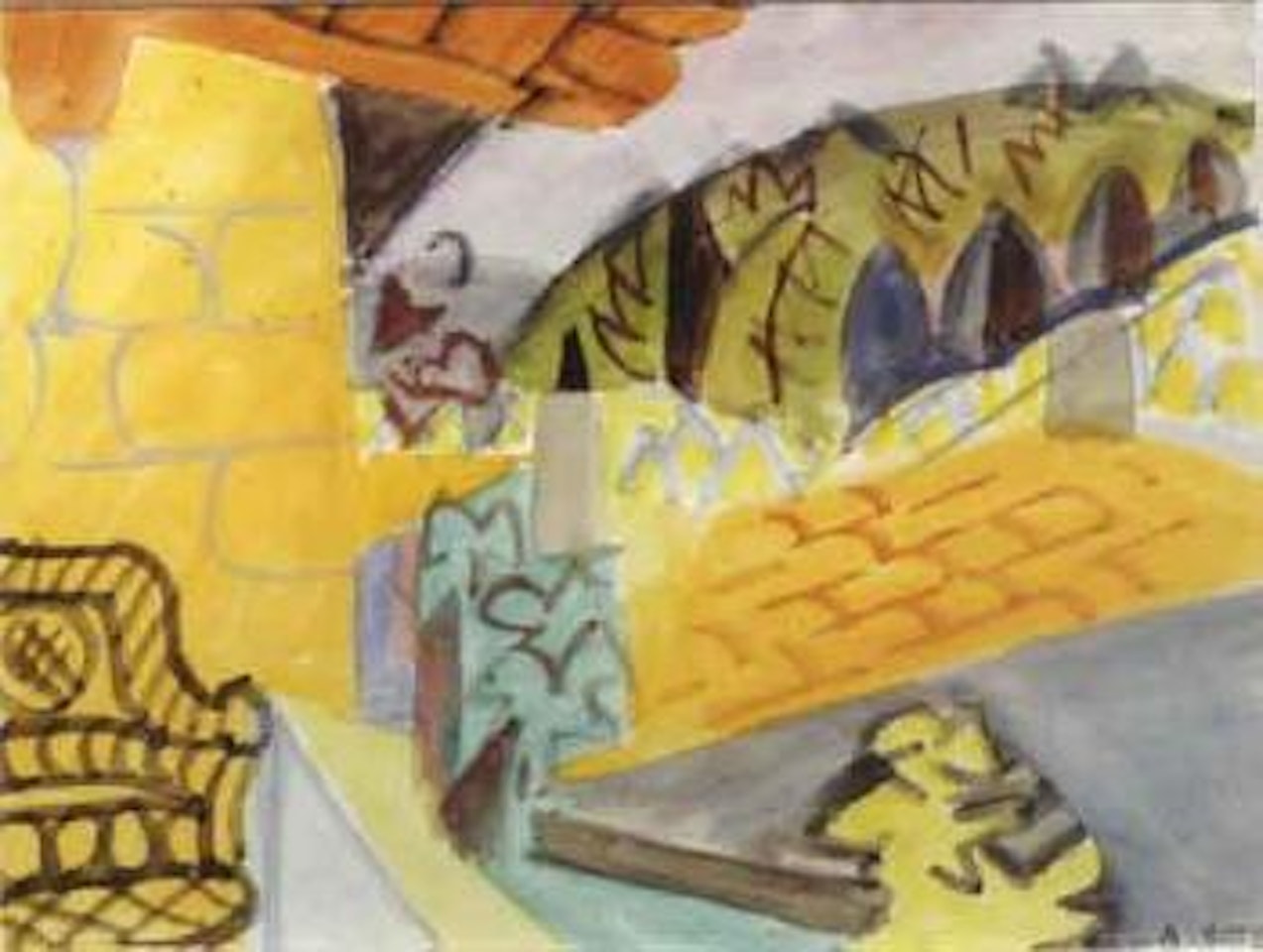 La terrasse de Mirmande by André Lhote