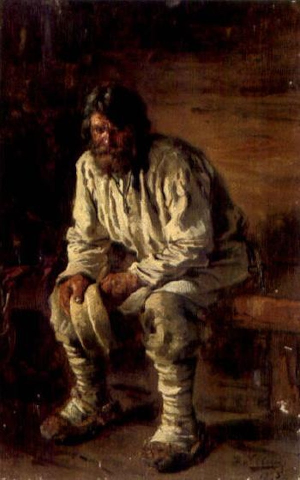 Russian peasant by Vladimir Makovsky
