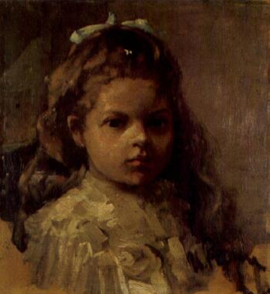 Portrait of Vera Ivanovna Tolstaia by Ilya Yefimovich Repin