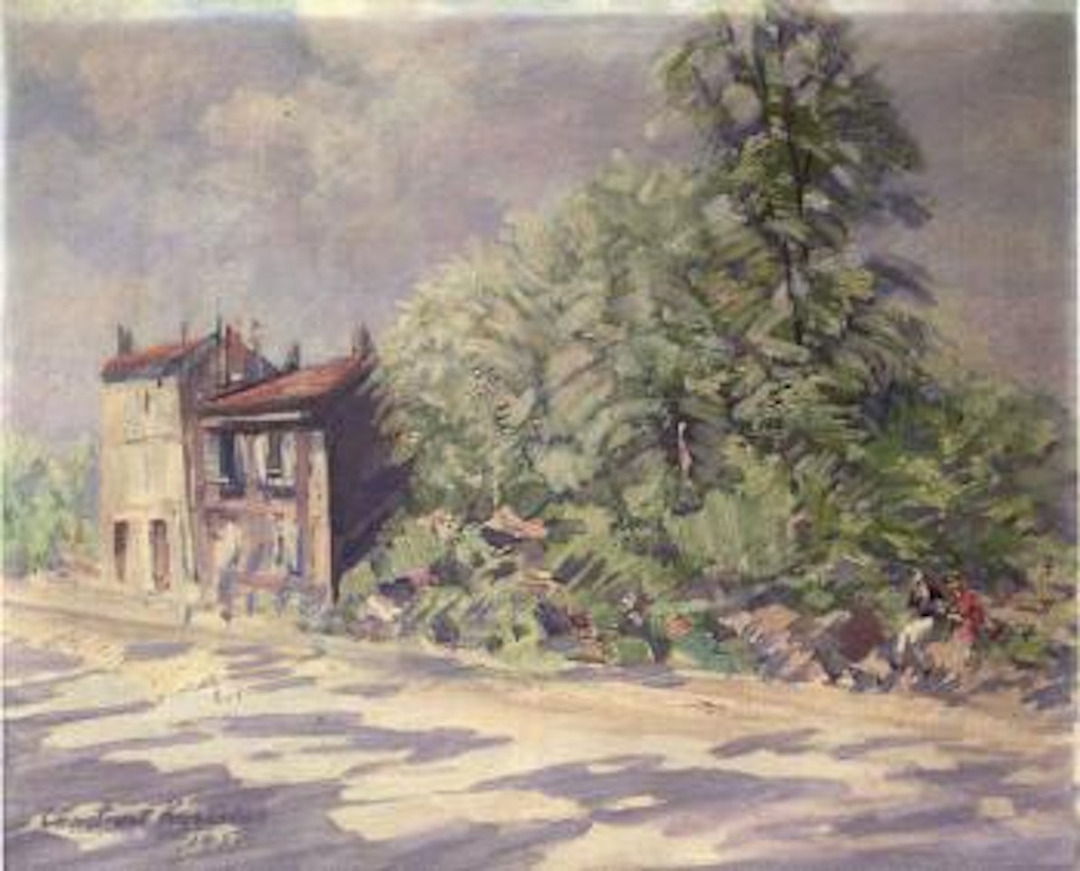 En villigiature en ete by Konstantin Alekseevich Korovin