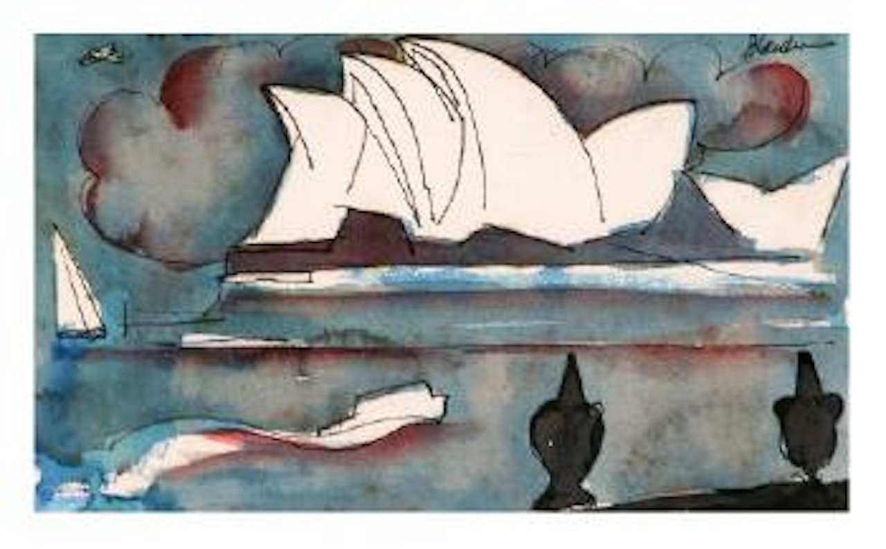 Opera house by Charles Blackman