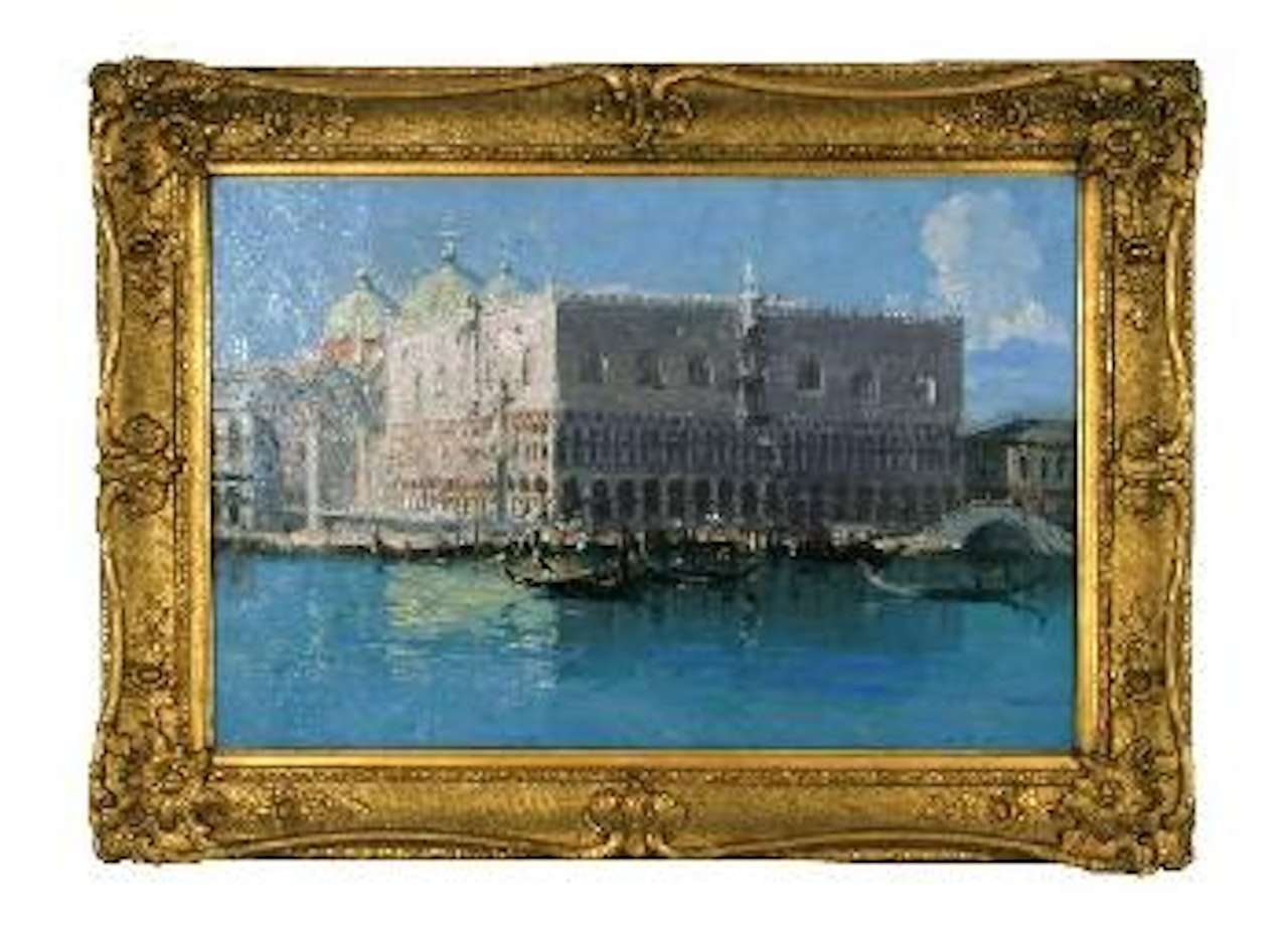 Doges Palace, Venice by Arthur Ernest Streeton