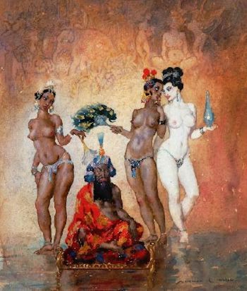 Sultan is indisposed by Norman Alfred Williams Lindsay