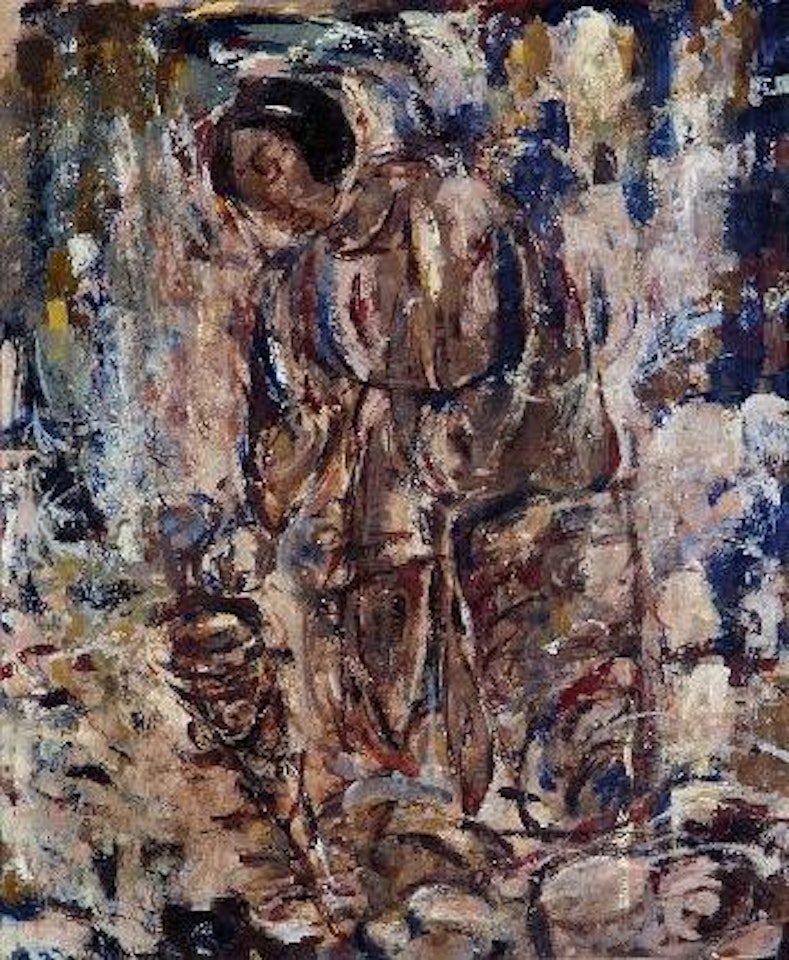 Native figure by Ian Fairweather