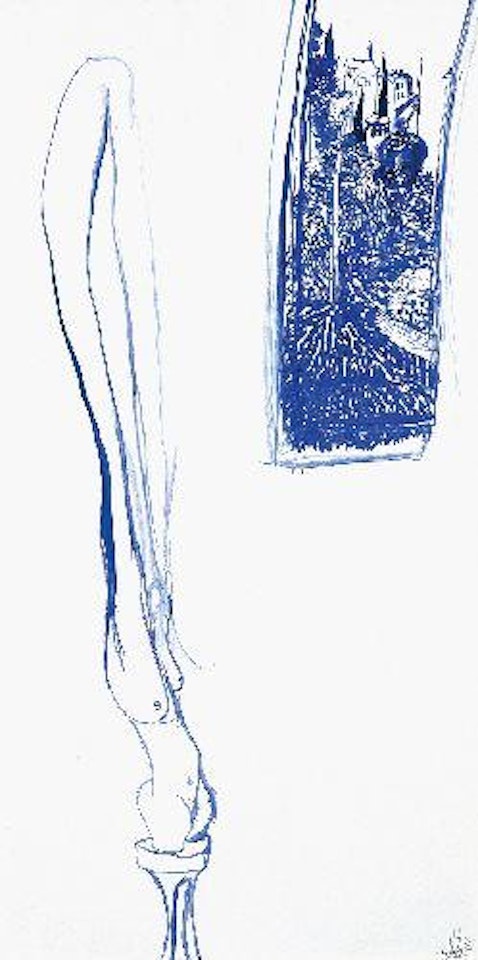 Window and sculpture by Brett Whiteley