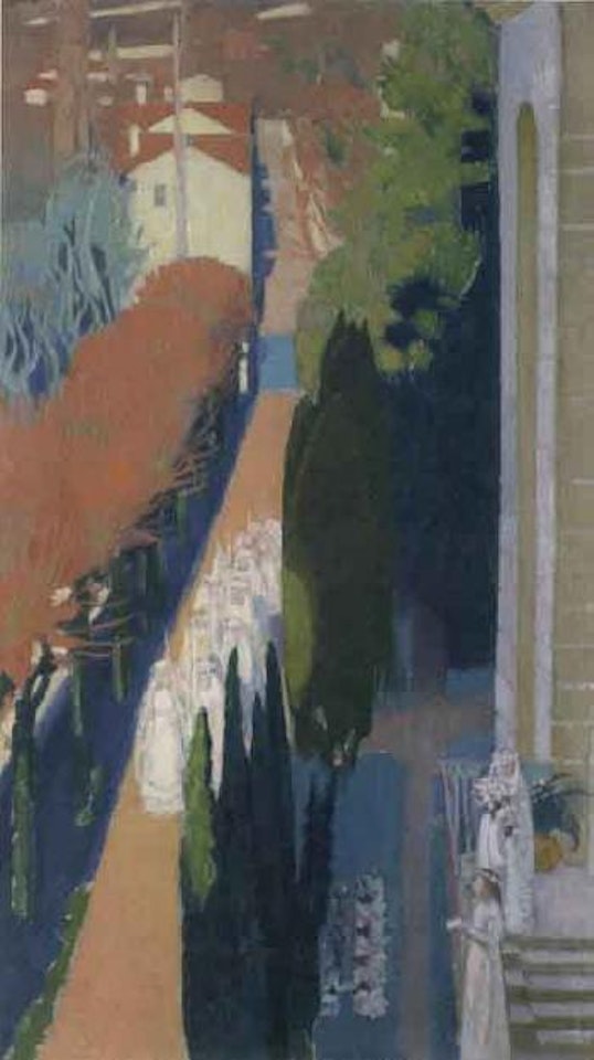 La procession by Maurice Denis