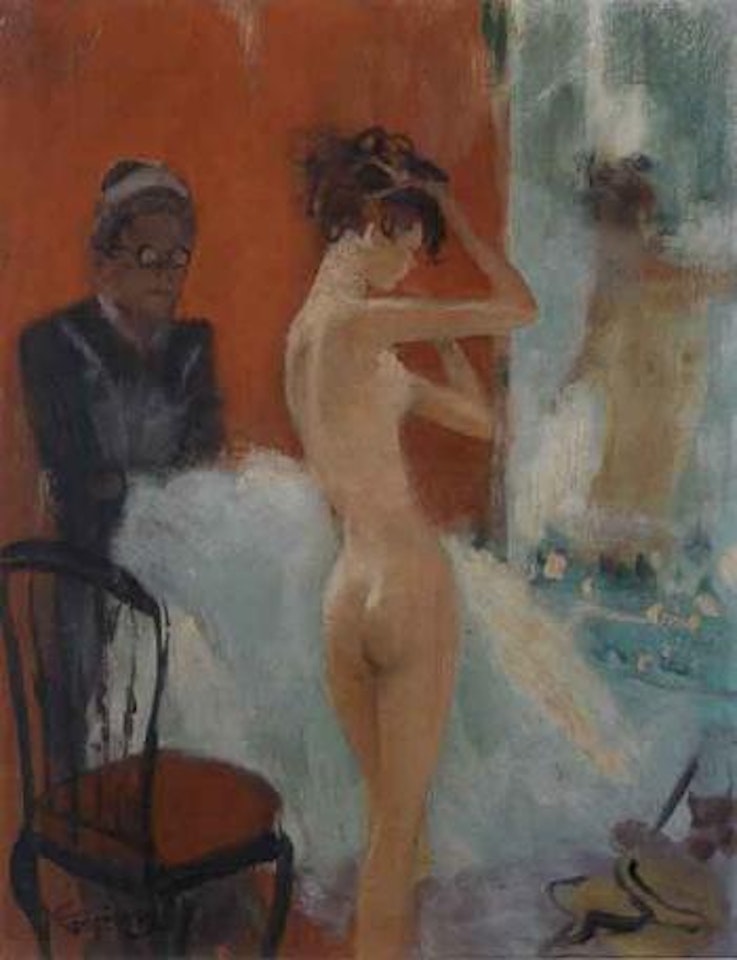 Nu au miroir by Jean Gabriel Domergue