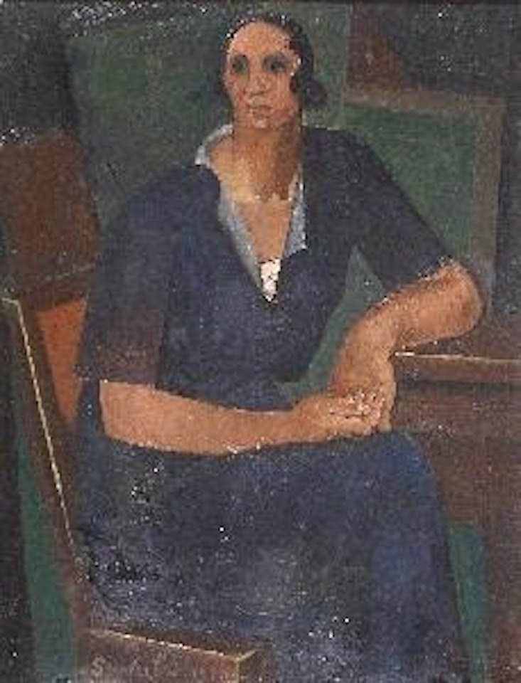 Portrait de femme by Jean Souverbie