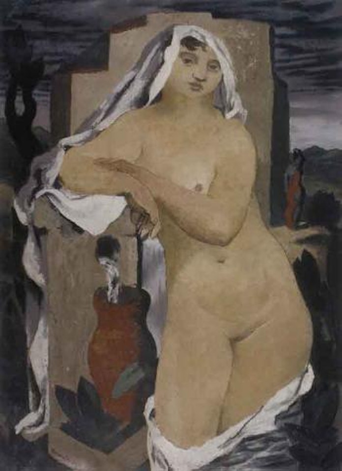 Nu debout a la cruche by Jean Souverbie