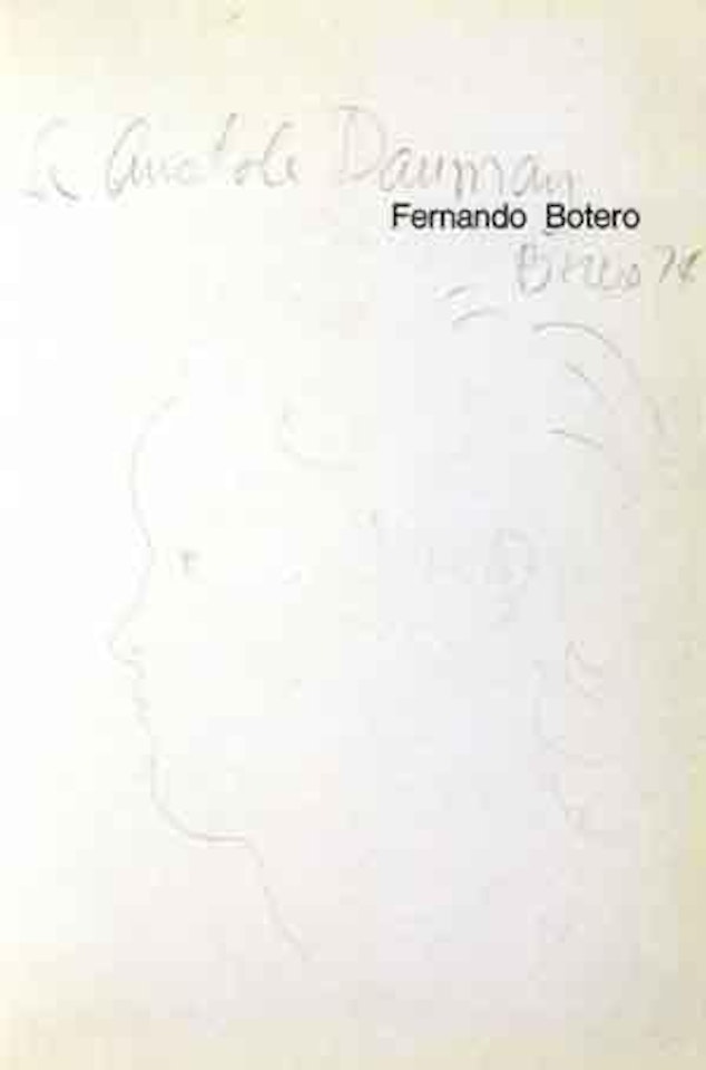 Profil de jeune fille by Fernando Botero