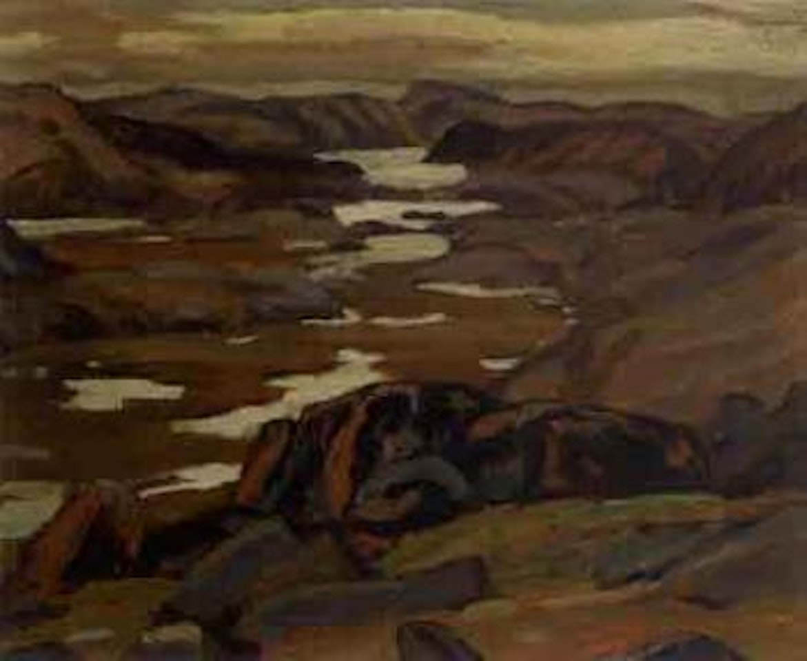 A vista, Baffin Island by Alexander Young Jackson