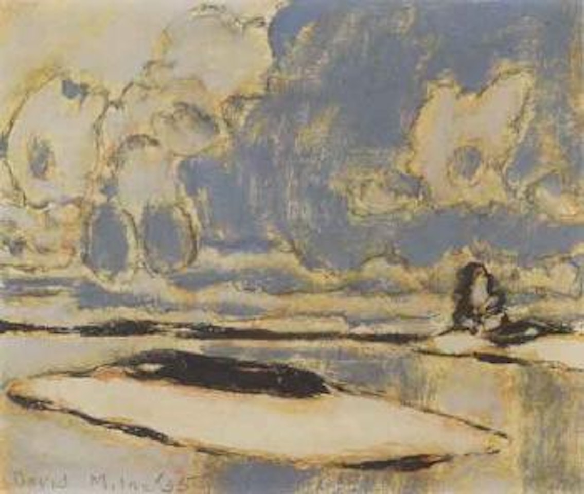 Rock in the bay by David Brown Milne
