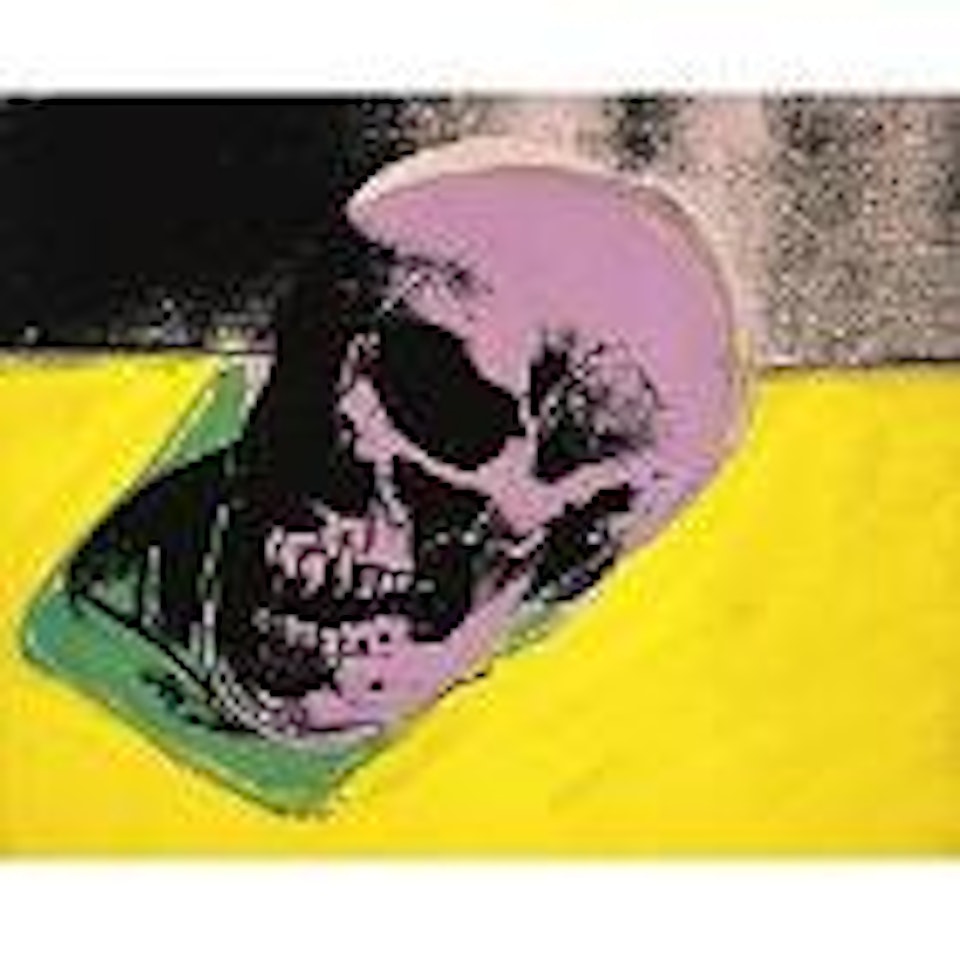 Skull by Andy Warhol