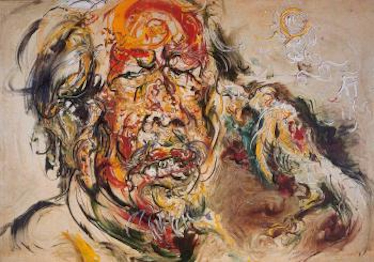 Self-portrait by Affandi