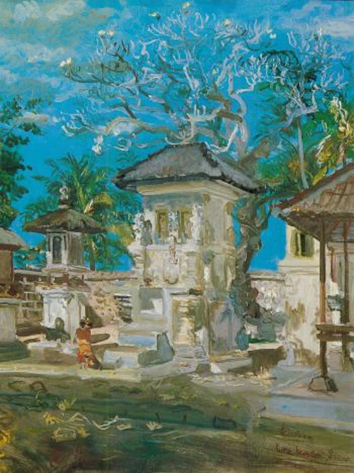 Pura Kembarn, Sanur by Sindutomo Sudjojono