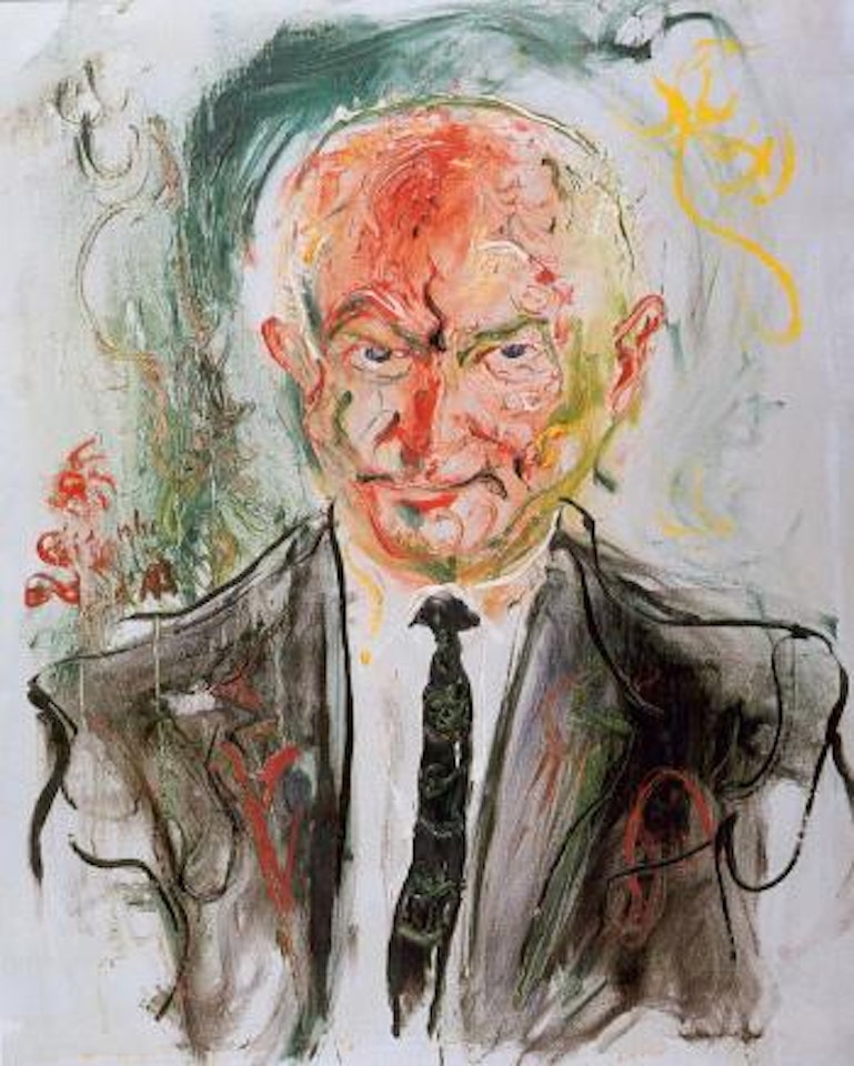 Portrait of Joseph Borkin by Affandi
