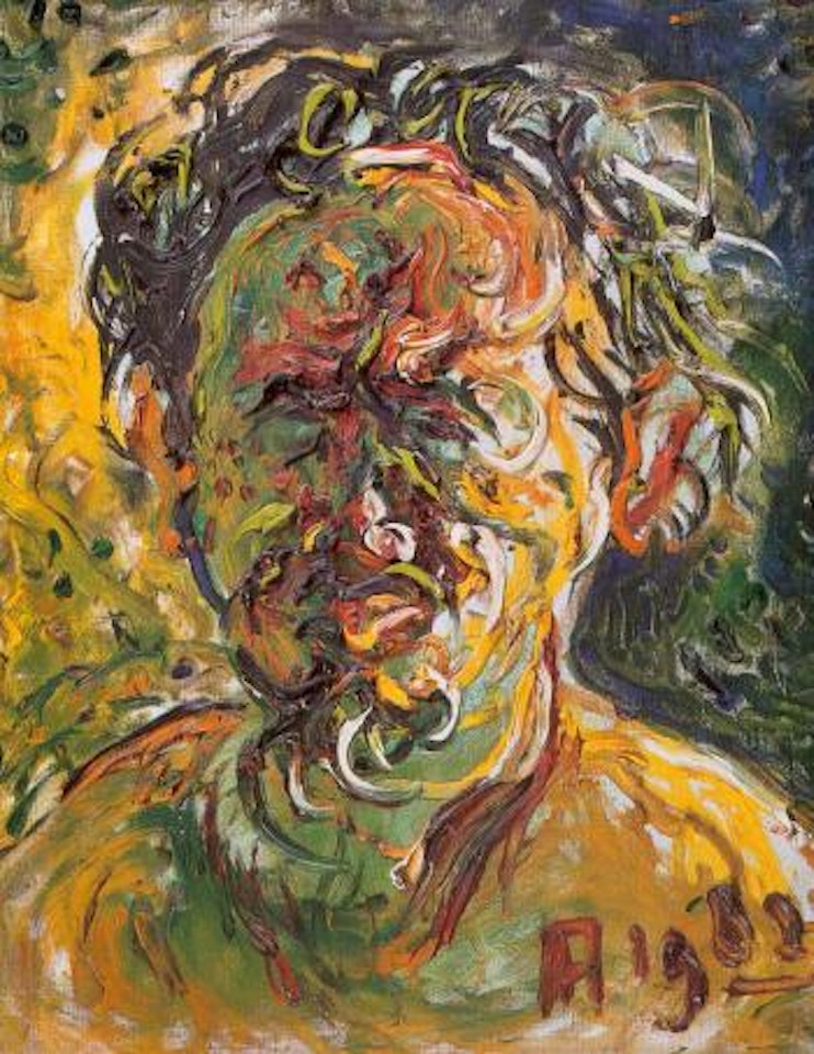 Self-portrait by Affandi