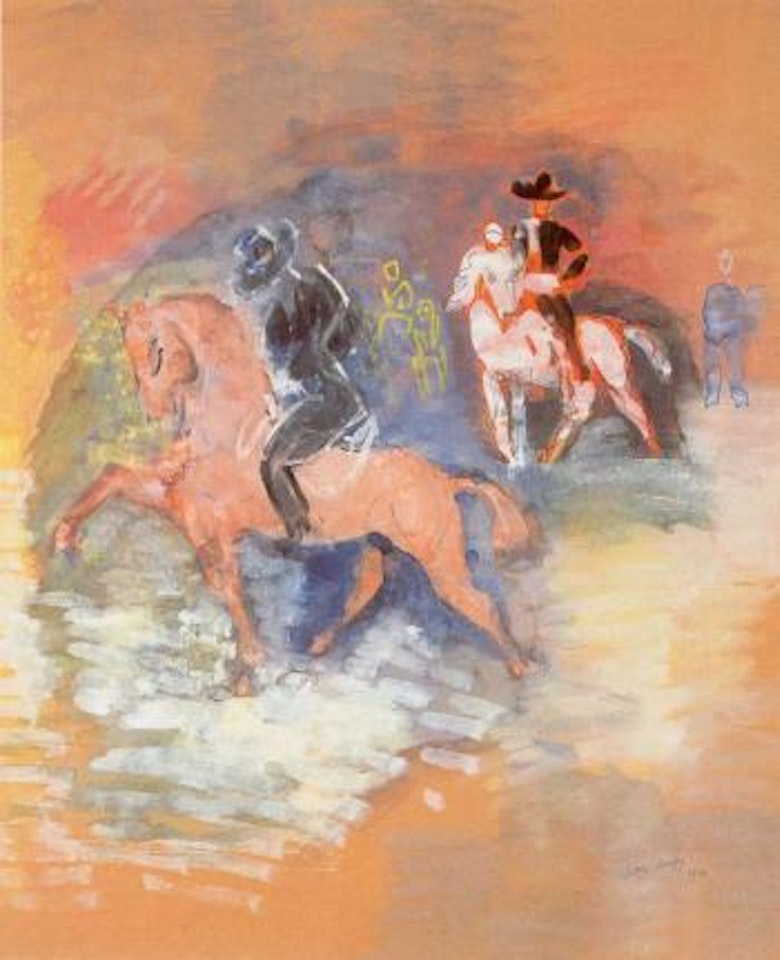 Cavaliers by Jean Dufy