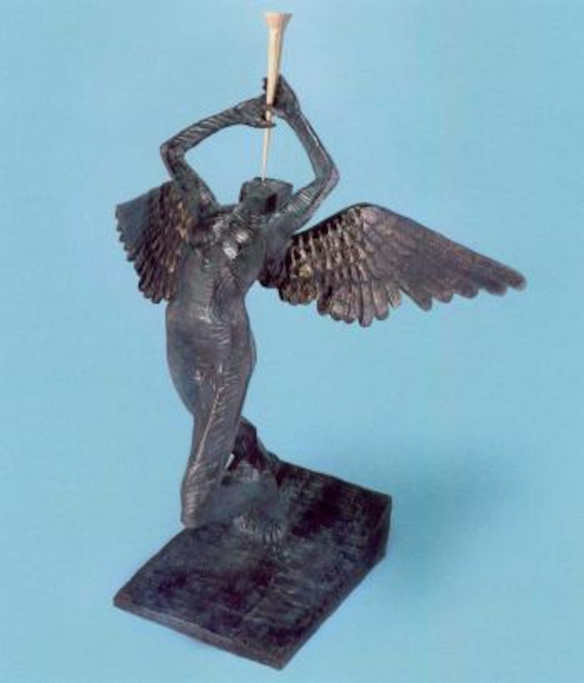 L'ange triomphant by Salvador Dali