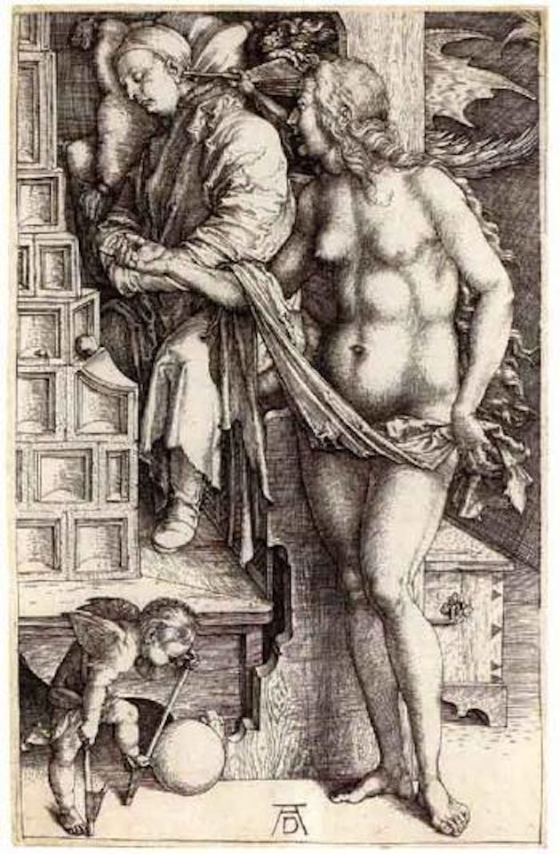 The dream of the doctor by Albrecht Dürer
