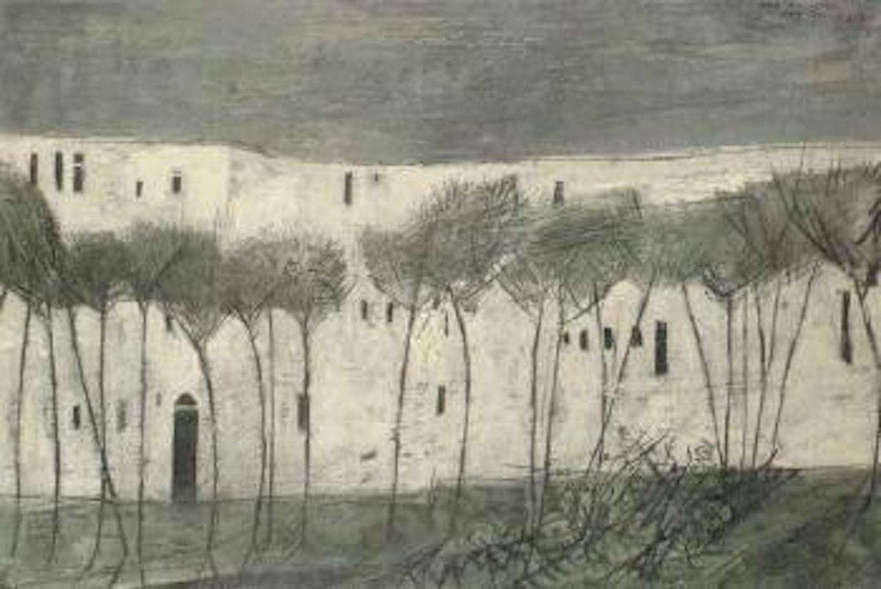 Trees at Jaffa by Yosl Bergner