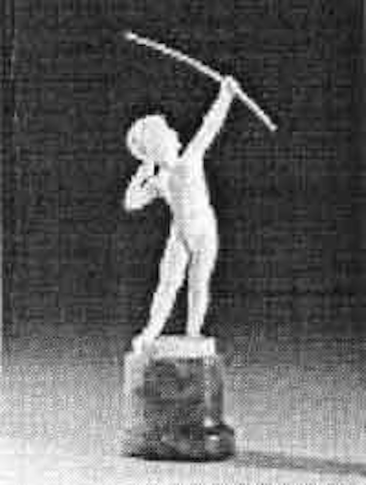 Boy with a bow by Ferdinand Preiss