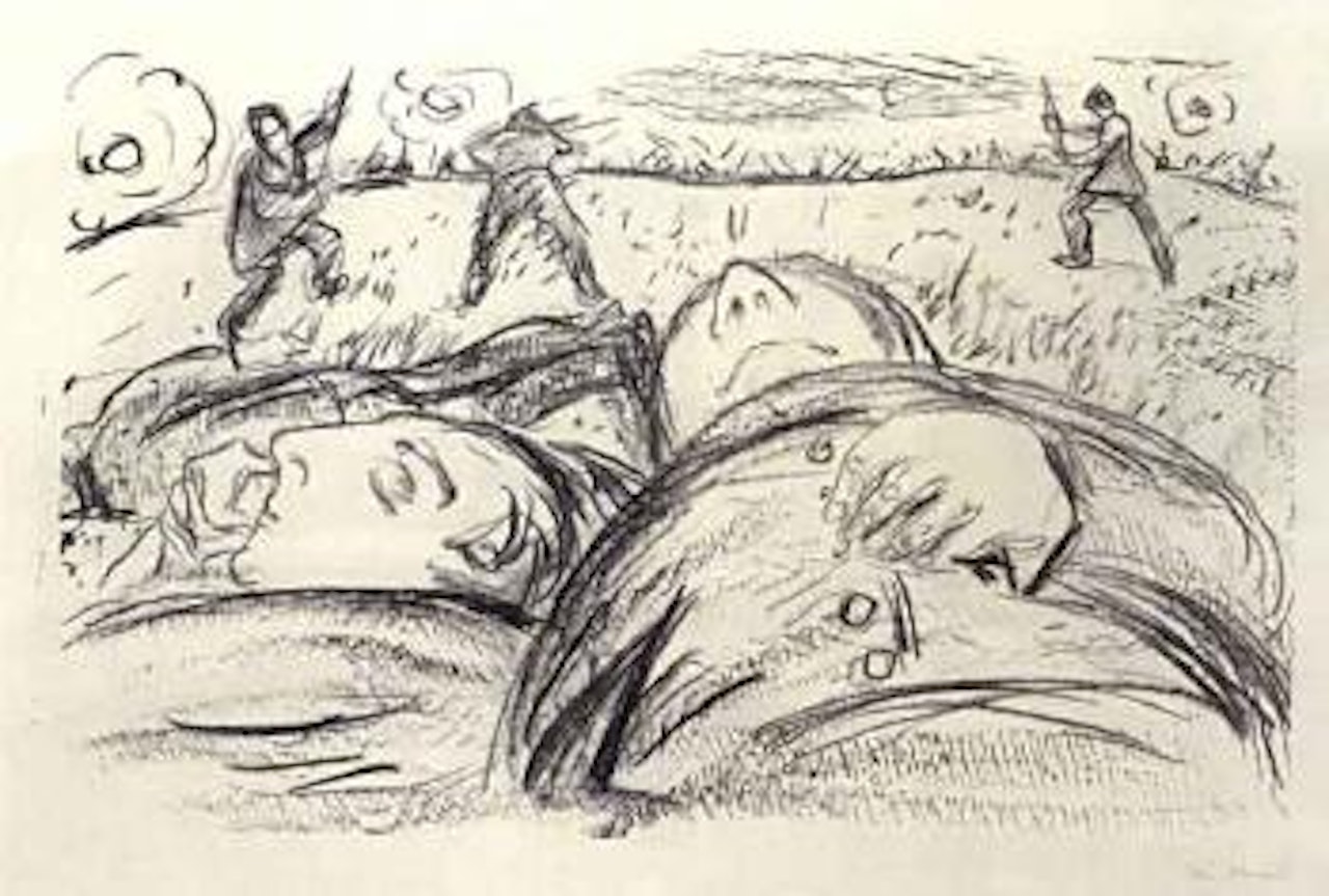 During the war by Edvard Munch