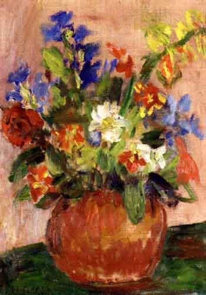 Still life of flowers by Ivan Ivarson